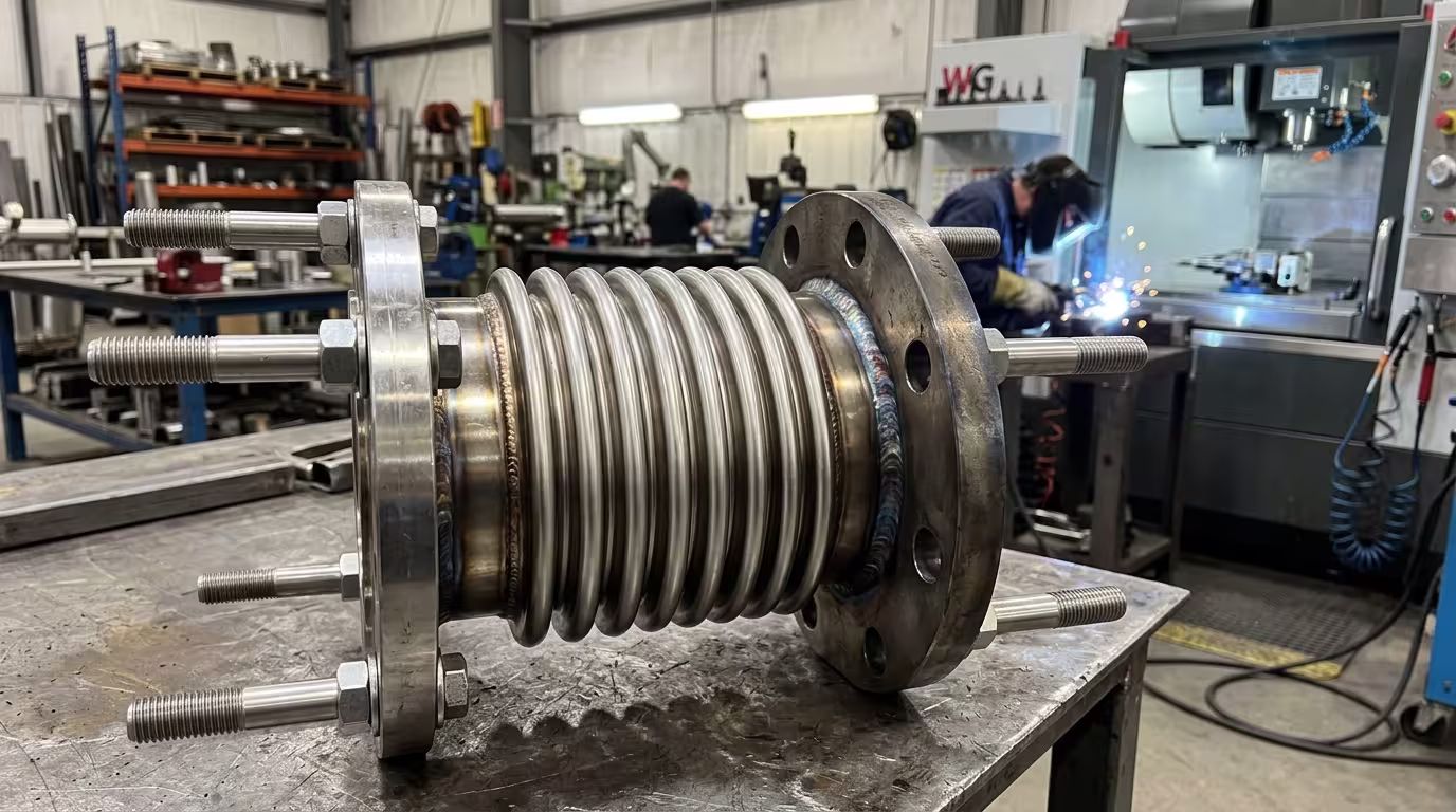 Stainless Steel Multi-Ply Generator Exhaust Bellows manufactured by Bhavani Engineering